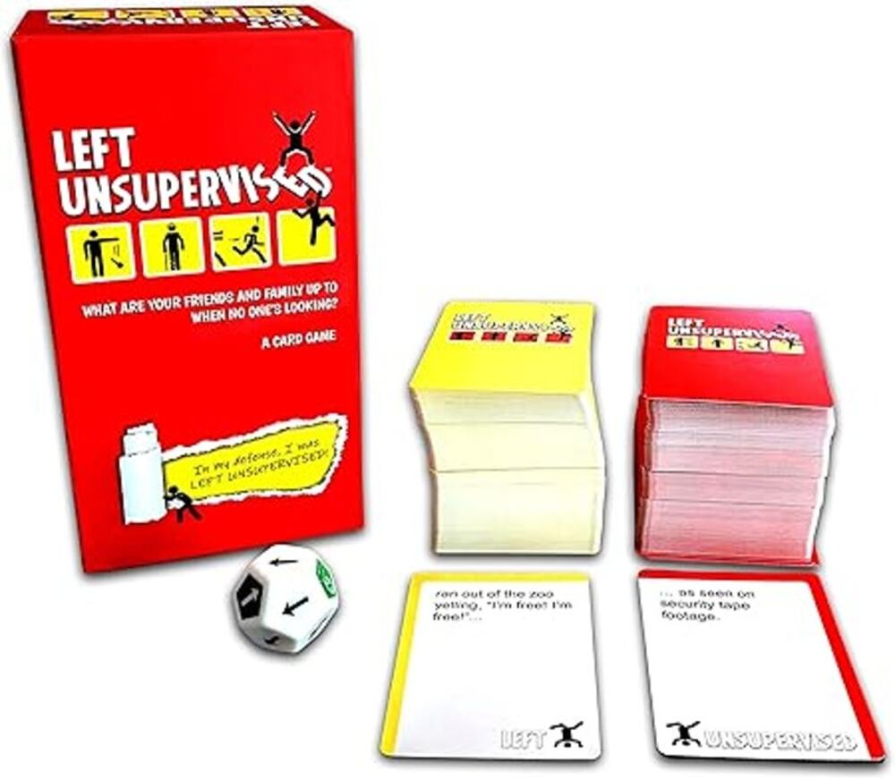 Left Unsupervised Family  Kids Card Game Edition Games Night New Sealed Age 10+